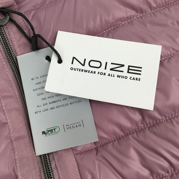 Noize Women Rhea Puffer Vest Size XL Mauve Recycled Water Resistant Ethical NEW - Picture 8 of 16